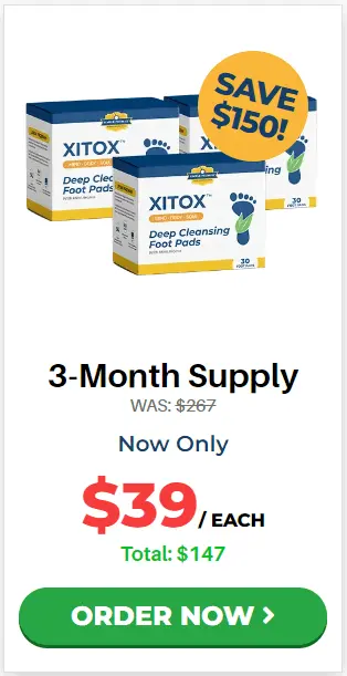 Xitox 3 pack order