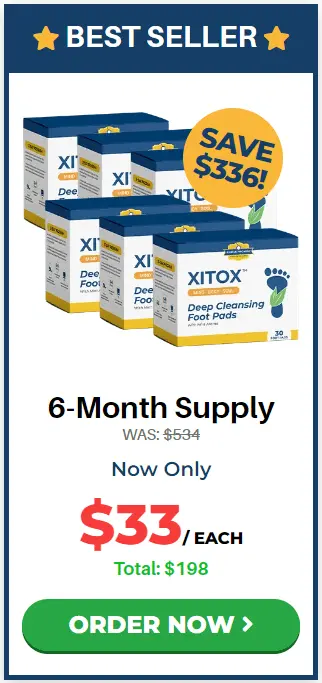 Xitox 6 pack order